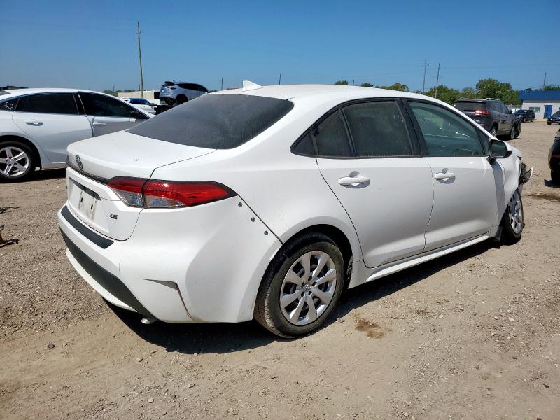 JTDEPRAE6LJ018808 - 2020 TOYOTA COROLLA LE WHITE photo 3