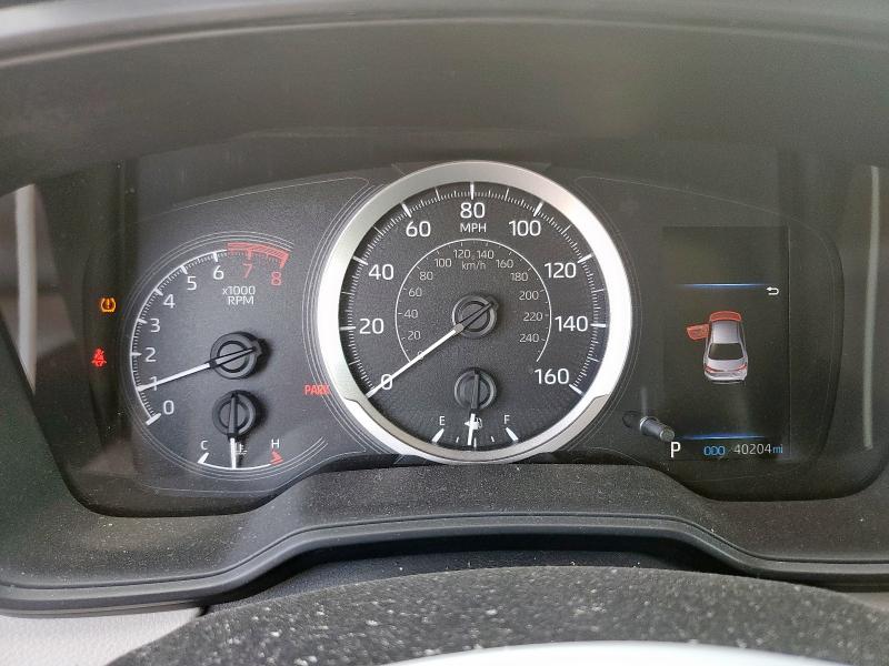 JTDEPRAE6LJ018808 - 2020 TOYOTA COROLLA LE WHITE photo 9