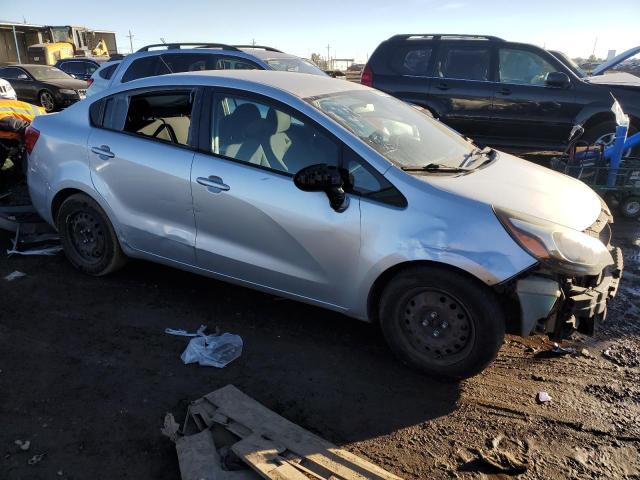 KNADM4A32E6361477 - 2014 KIA RIO LX WHITE photo 4