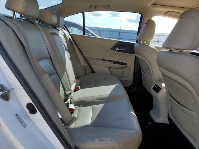 1HGCR2F8XDA065791 - 2013 HONDA ACCORD EXL WHITE photo 10