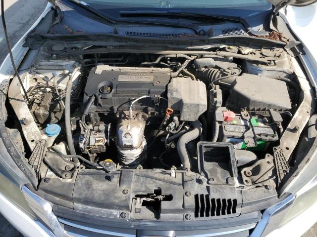 1HGCR2F8XDA065791 - 2013 HONDA ACCORD EXL WHITE photo 11