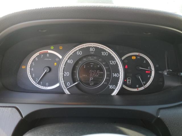 1HGCR2F8XDA065791 - 2013 HONDA ACCORD EXL WHITE photo 9