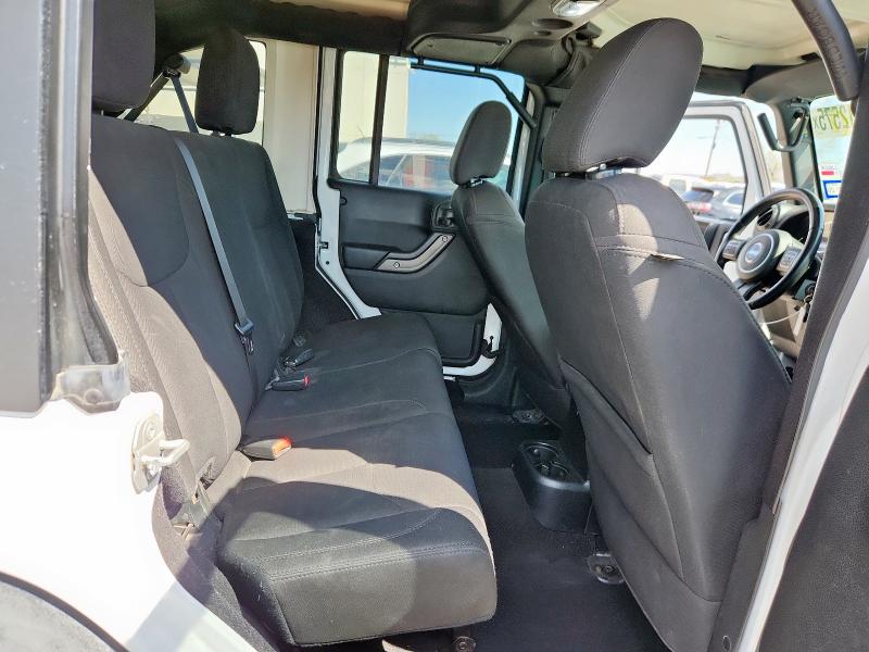 1C4HJWDG2JL855650 - 2018 JEEP WRANGLER U SPORT Blanc photo 10