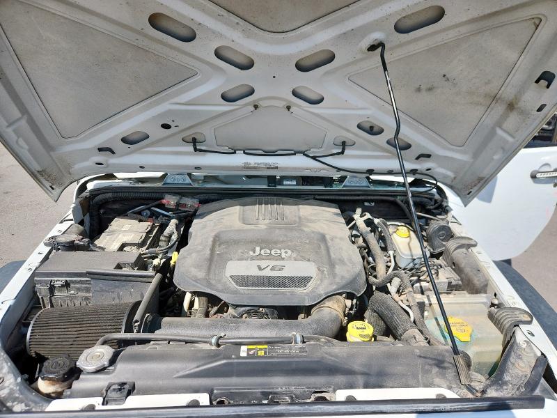 1C4HJWDG2JL855650 - 2018 JEEP WRANGLER U SPORT Blanc photo 11