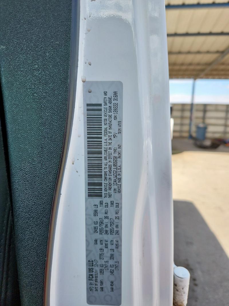 1C4HJWDG2JL855650 - 2018 JEEP WRANGLER U SPORT Blanc photo 12