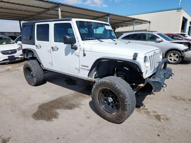 1C4HJWDG2JL855650 - 2018 JEEP WRANGLER U SPORT Blanc photo 4