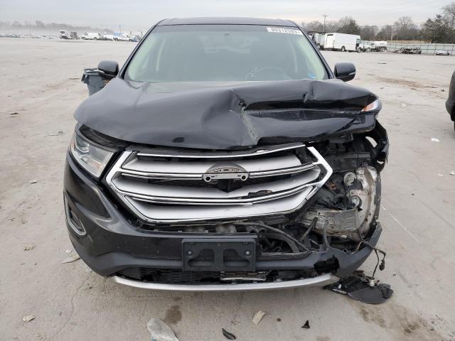 2FMTK4J81FBB71328 - 2015 FORD EDGE SEL BLACK photo 5