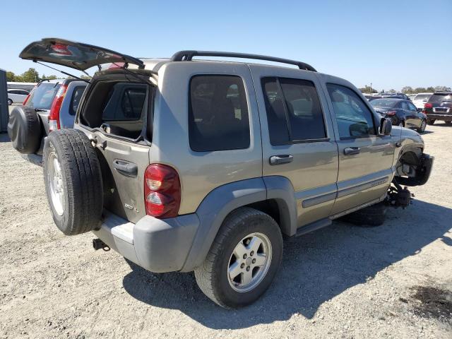 1J4GL48K65W584342 - 2005 JEEP LIBERTY SPORT GOLD photo 3