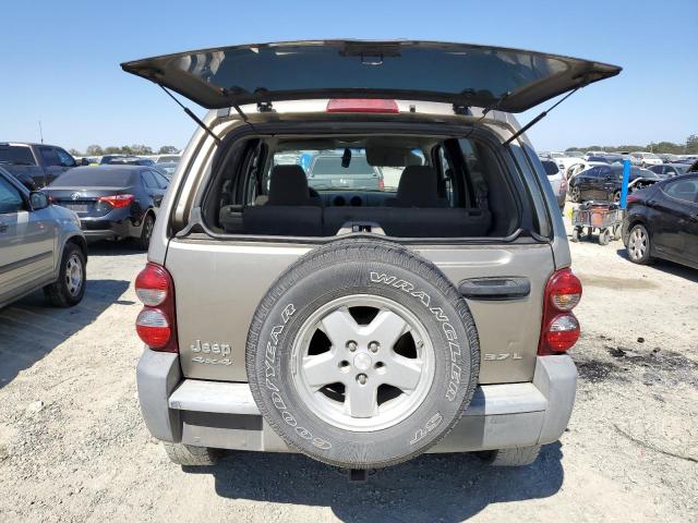 1J4GL48K65W584342 - 2005 JEEP LIBERTY SPORT GOLD photo 6