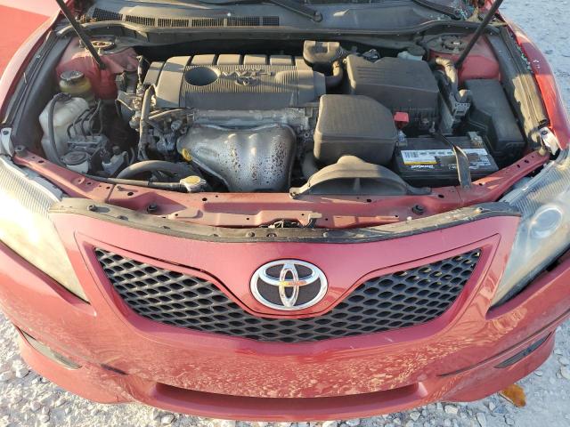 4T1BF3EK6BU640773 - 2011 TOYOTA CAMRY BASE RED photo 11