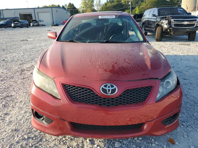 4T1BF3EK6BU640773 - 2011 TOYOTA CAMRY BASE RED photo 5