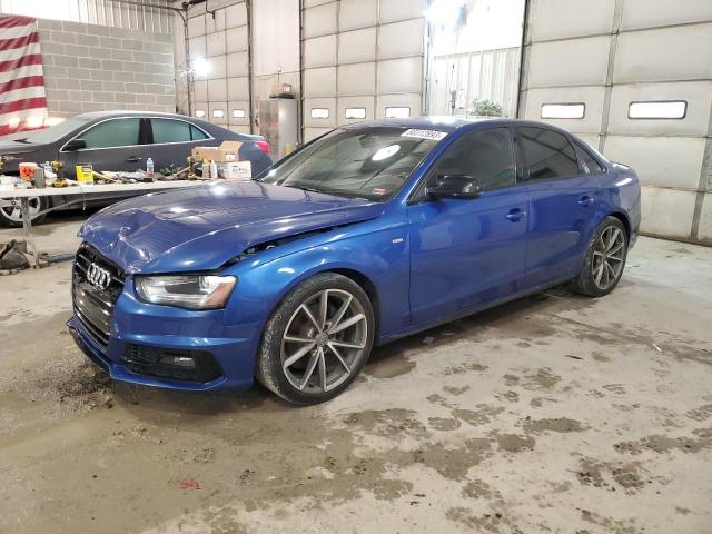 WAUEFAFL2GN014343 - 2016 AUDI A4 PREMIUM PLUS S-LINE BLUE photo 1