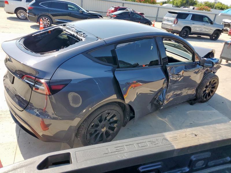 5YJYGDEE2MF300835 - 2021 TESLA MODEL Y 蓝色 照片 3