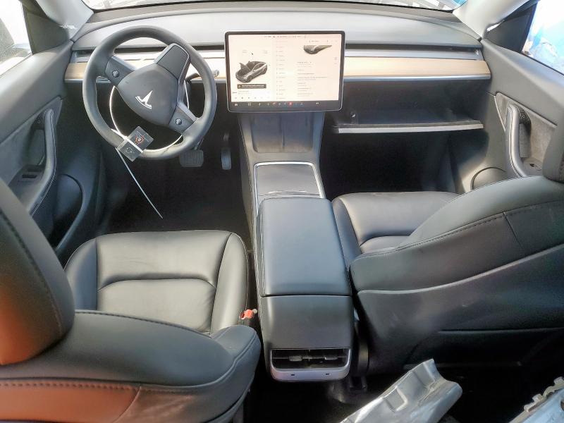 5YJYGDEE2MF300835 - 2021 TESLA MODEL Y 蓝色 照片 8