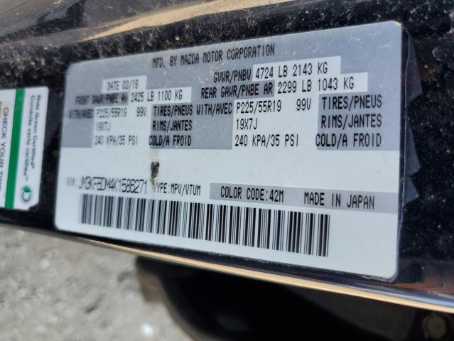 JM3KFBDM4K1586271 - 2019 MAZDA CX-5 GRAND TOURING BLUE photo 14