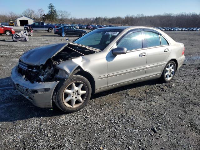 WDBRF81JX4F519764 - 2004 MERCEDES-BENZ C 240 4MATIC GRAY photo 1