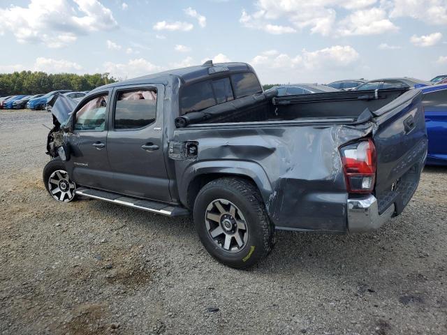 5TFAX5GN0JX111980 - 2018 TOYOTA TACOMA DOUBLE CAB Gri fotoğraf 2