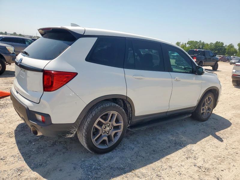 5FNYF7H56NB004055 - 2022 HONDA PASSPORT EXL Белый фото 3