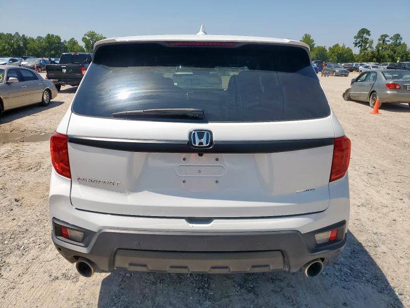 5FNYF7H56NB004055 - 2022 HONDA PASSPORT EXL Белый фото 6