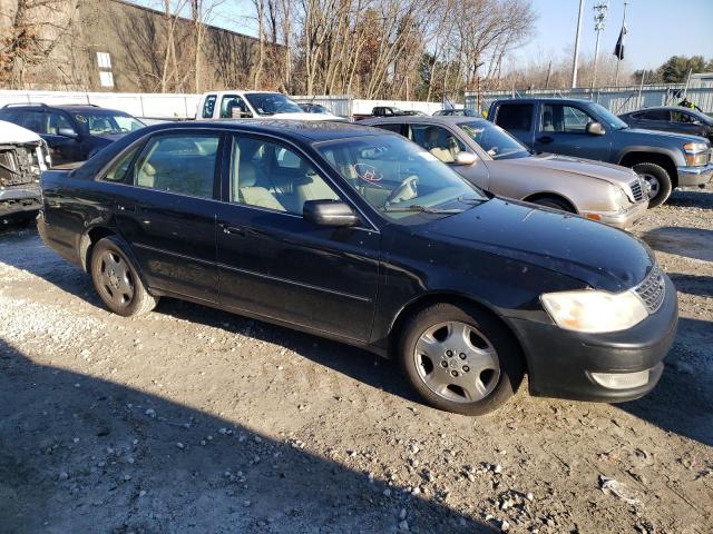 4T1BF28B33U289571 - 2003 TOYOTA AVALON XL BLACK photo 4