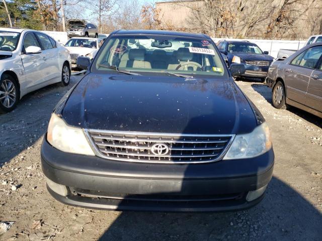 4T1BF28B33U289571 - 2003 TOYOTA AVALON XL BLACK photo 5