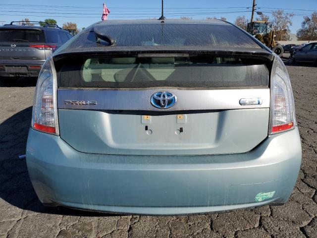 JTDKN3DP9C3006501 - 2012 TOYOTA PRIUS PLUG TURQUOISE photo 6