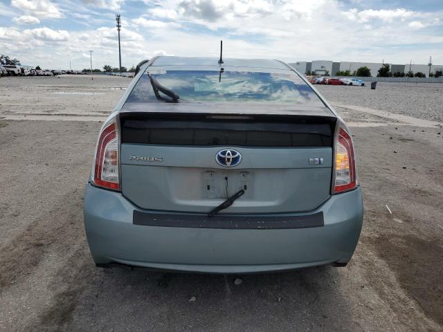 JTDKN3DUXD5626849 - 2013 TOYOTA PRIUS 青色 照片 6