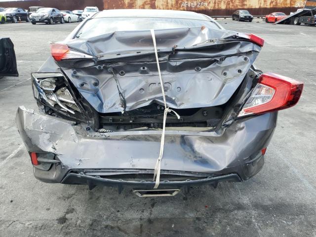 2HGFC2F8XLH511582 - 2020 HONDA CIVIC SPORT GRAY photo 6