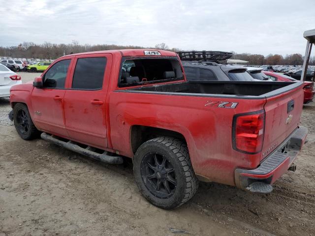 3GCUKREC3JG446479 - 2018 CHEVROLET SILVERADO K1500 LT RED photo 2