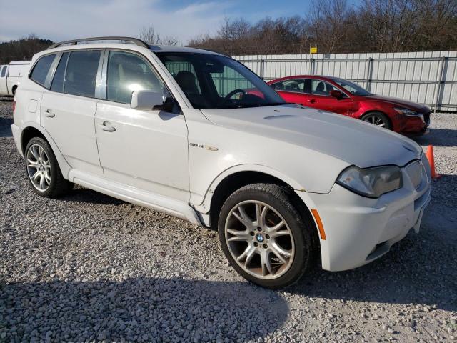 WBXPC93487WF17990 - 2007 BMW X3 3.0SI WHITE photo 4