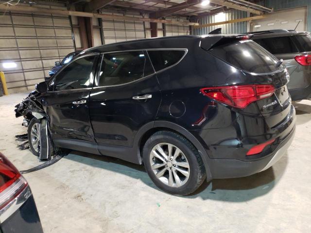 5NMZUDLA0JH093806 - 2018 HYUNDAI SANTA FE S BLACK photo 2