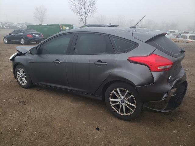 1FADP3K25HL246989 - 2017 FORD FOCUS SE GRAY photo 2