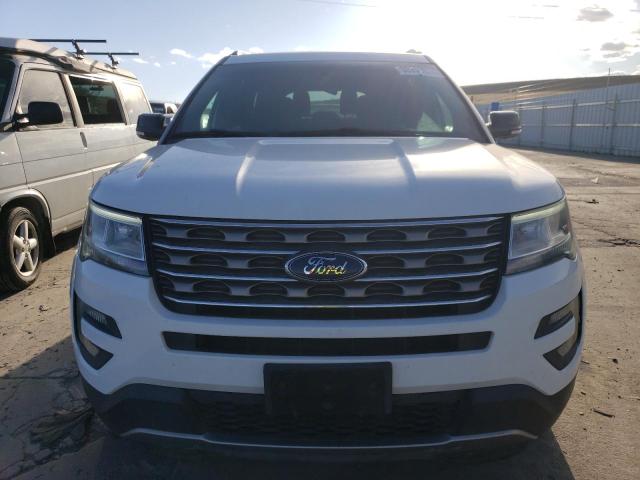 1FM5K7D82HGB06862 - 2017 FORD EXPLORER XLT WHITE photo 5