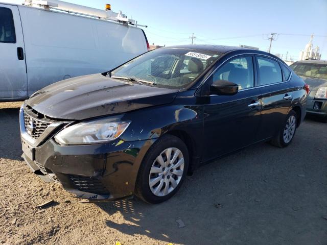 3N1AB7AP4KY290600 - 2019 NISSAN SENTRA S BLACK photo 1