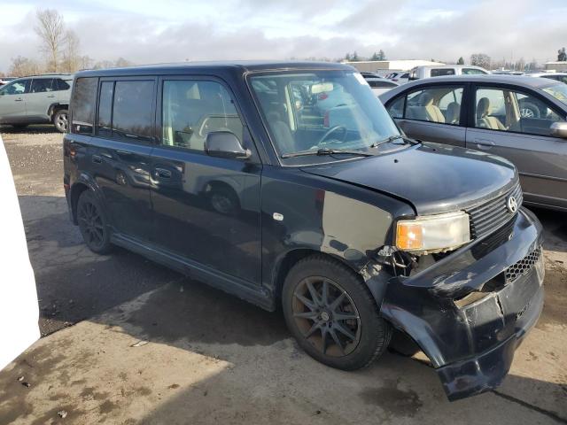 JTLKT324164048369 - 2006 TOYOTA SCION XB BLACK photo 4