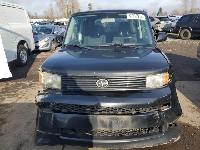 JTLKT324164048369 - 2006 TOYOTA SCION XB BLACK photo 5