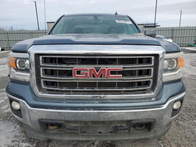 1GTV2UEC0EZ117963 - 2014 GMC SIERRA K1500 SLE TEAL photo 5