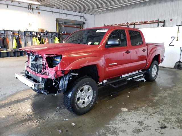 3TMLU4EN3CM093286 - 2012 TOYOTA TACOMA DOUBLE CAB RED photo 1