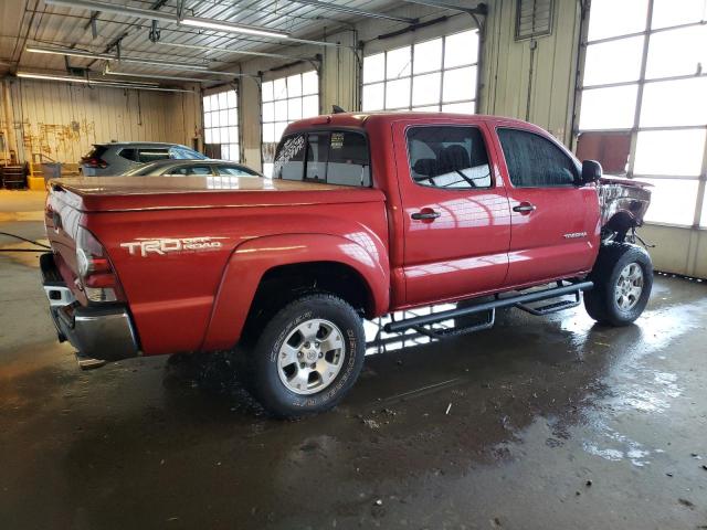 3TMLU4EN3CM093286 - 2012 TOYOTA TACOMA DOUBLE CAB RED photo 3