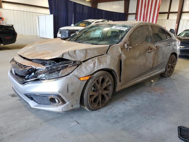 2HGFC2F87MH508866 - 2021 HONDA CIVIC SPORT ვერცხლისფერი ფოტო 1