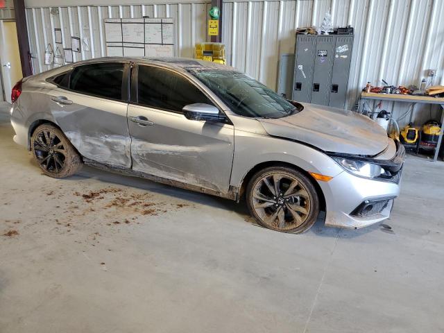 2HGFC2F87MH508866 - 2021 HONDA CIVIC SPORT ვერცხლისფერი ფოტო 4