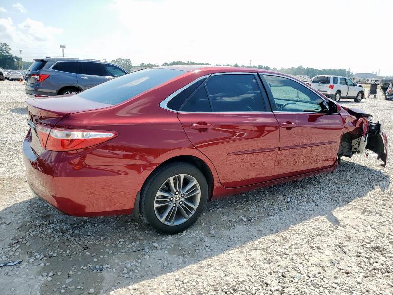 4T1BF1FK4GU552752 - 2016 TOYOTA CAMRY LE RED photo 3