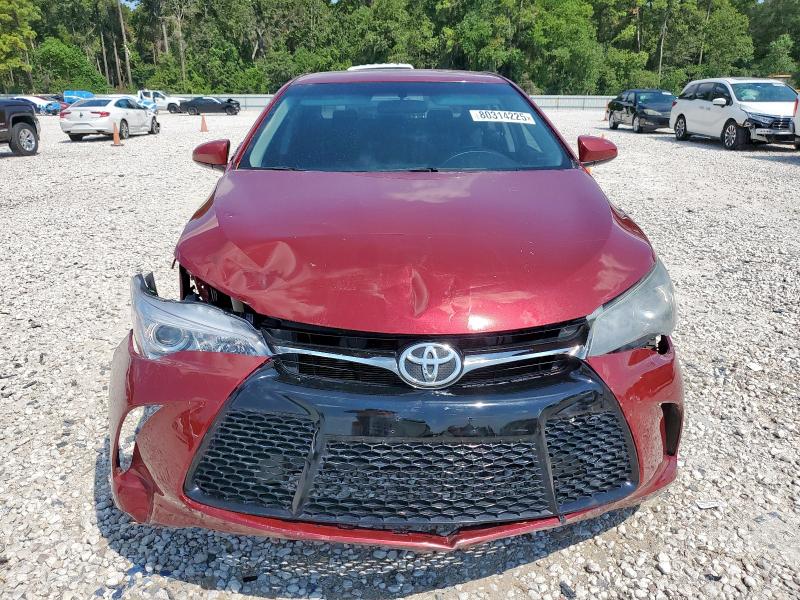 4T1BF1FK4GU552752 - 2016 TOYOTA CAMRY LE RED photo 5