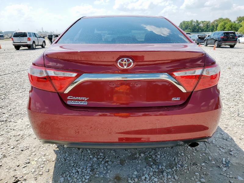 4T1BF1FK4GU552752 - 2016 TOYOTA CAMRY LE RED photo 6