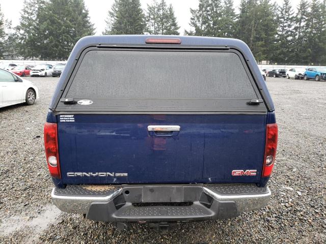 1GTKTDDE5A8124023 - 2010 GMC CANYON SLE-2 BLUE photo 6