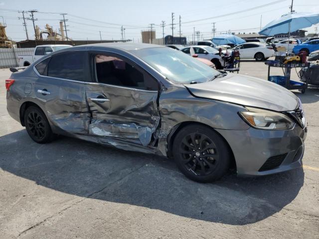3N1AB7AP9JL631677 - 2018 NISSAN SENTRA S GRAY photo 4