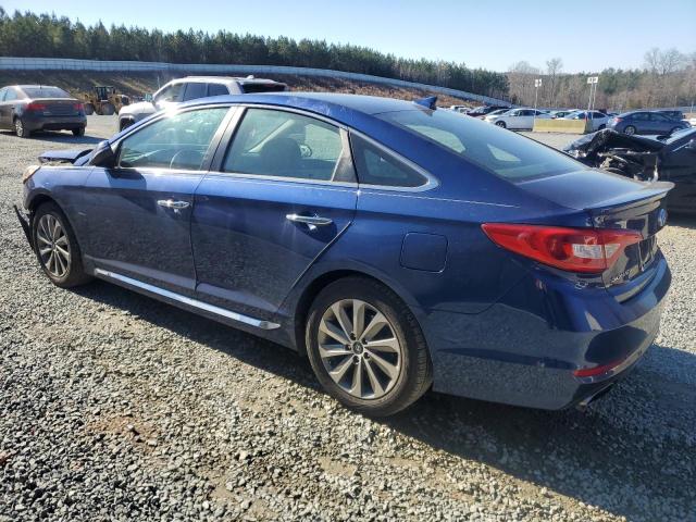 5NPE34AF6GH415800 - 2016 HYUNDAI SONATA SPORT BLUE photo 2