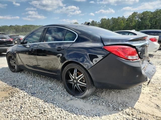 2G4GV5EV0B9186967 - 2011 BUICK REGAL CXL BLACK photo 2