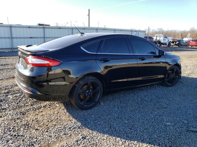 3FA6P0H77GR110843 - 2016 FORD FUSION SE BLACK photo 3