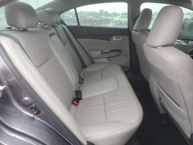 19XFB2F99EE083982 - 2014 HONDA CIVIC EXL 灰色 照片 10